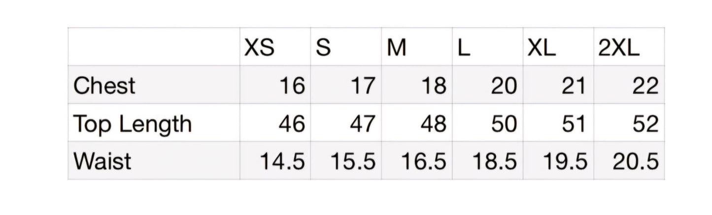 Our Maternity Dress Sizes