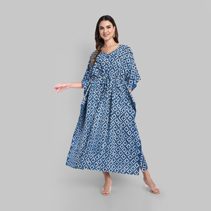 Lounge Wear - Kaftan Ink Blue