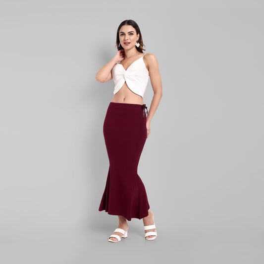 Maroon Saree Shapewear