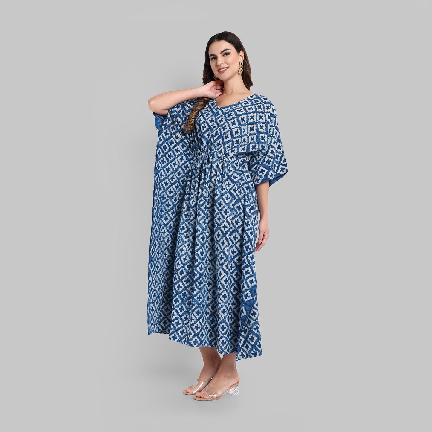 Lounge Wear - Kaftan Ink Blue