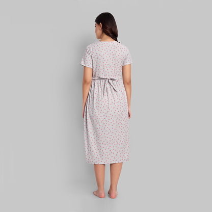 Minnie Midi Maternity Feeding Nightwear