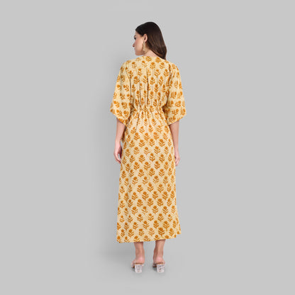 Lounge Wear - Kaftan Mustard Yellow