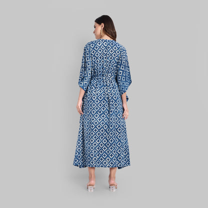 Lounge Wear - Kaftan Ink Blue