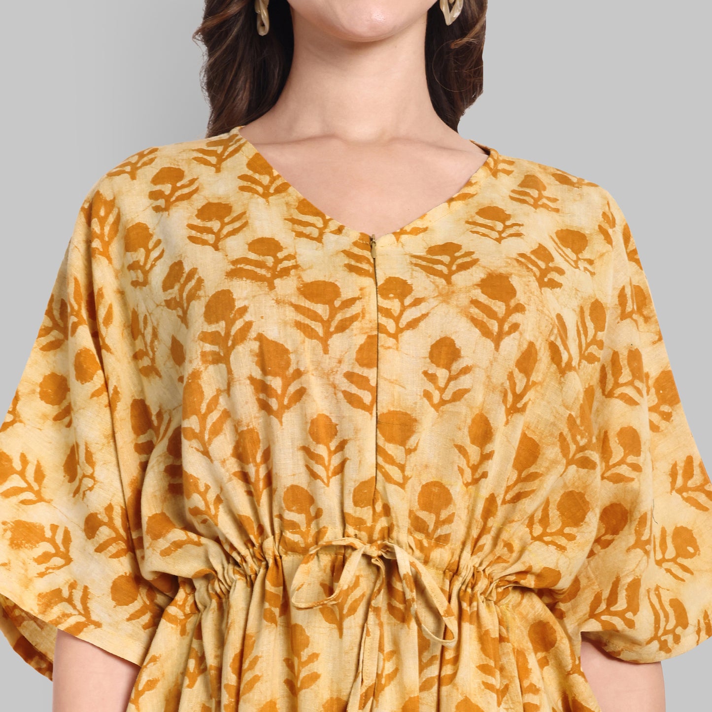 Lounge Wear - Kaftan Mustard Yellow