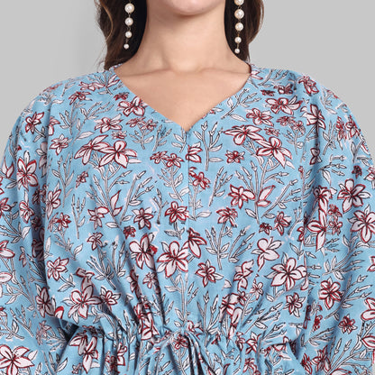 Lounge Wear - Kaftan Sea Blue