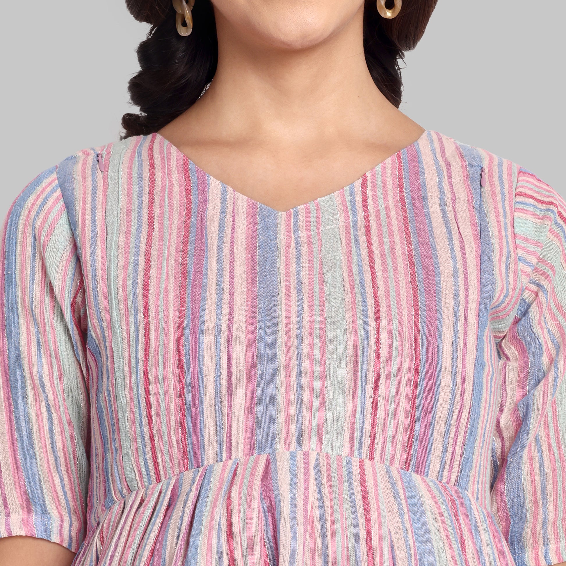 M Stripes Maternity Dresses